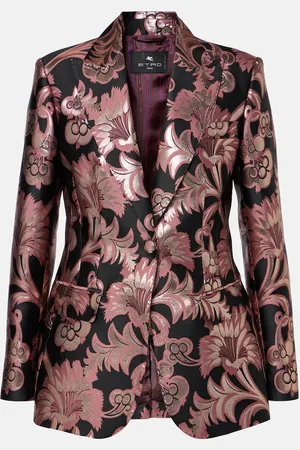 Etro Blazer in jacquard floreale