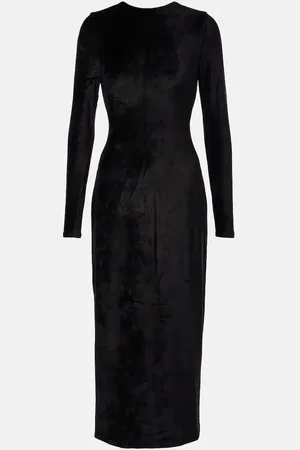 Ralph Lauren Abito midi in velluto