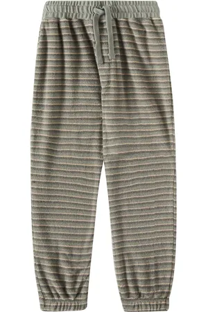 Rylee + Cru Pantaloni sportivi in misto cotone a righe