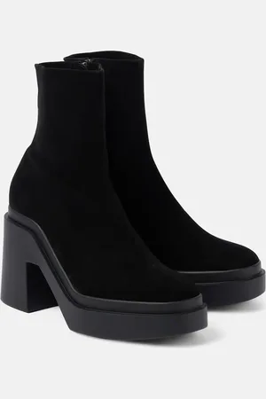 Robert Clergerie Stivaletti Nina in suede con platform