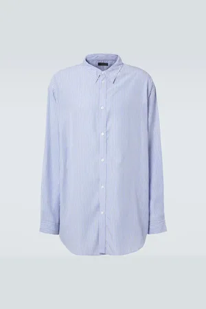 Balenciaga Camicia oversize a righe