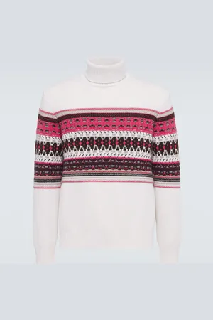 Ermenegildo Zegna Dolcevita in cashmere con intarsio
