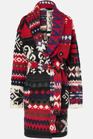 Ralph Lauren Cardigan in jacquard di misto lana