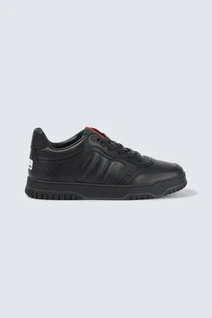 Gucci Sneakers Re-Web in pelle