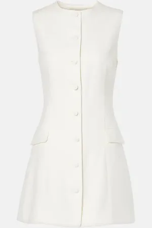 FAITHFULL THE BRAND Abito corto in twill di lino