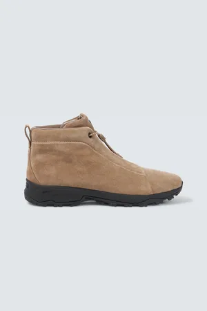 Ermenegildo Zegna Sneakers Triple Stitch in suede