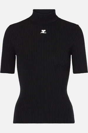 Courrèges Courrèges Top Reedition in maglia a coste