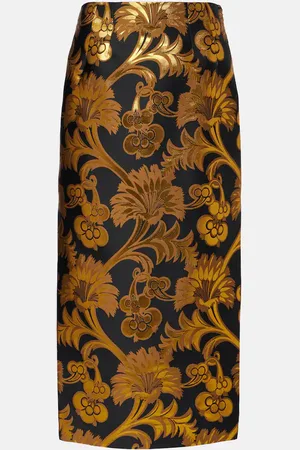 Etro Gonna lunga in lamé