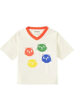 Mini Rodini T-shirt in jersey di cotone con stampa