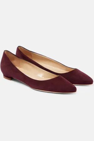 Manolo Blahnik Ballerine BB in suede