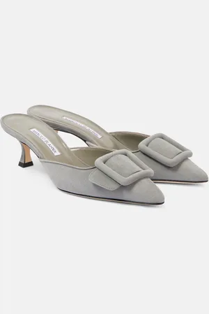 Manolo Blahnik Mules Maysale 50 in suede