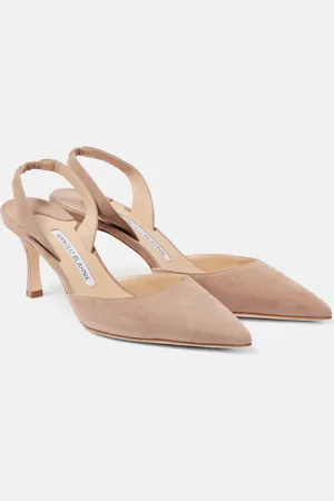 Manolo Blahnik Pumps slingback Carolyne 70 in suede