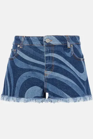 Puccini Shorts di jeans Marmo