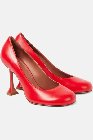 Amina Muaddi Pumps Iris 95 in pelle