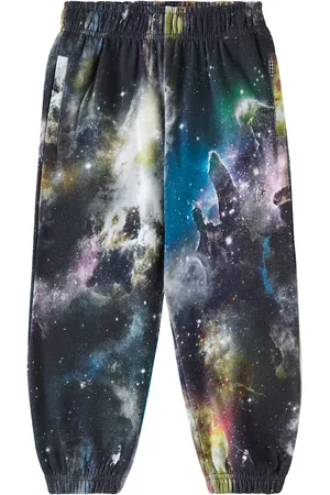 Molo Pantaloni sportivi Adan in cotone con stampa