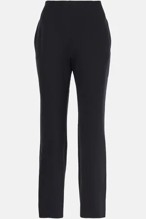 Wolford Pantaloni slim Scuba Tailor a vita media