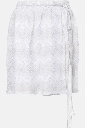Missoni Gonna a portafoglio con lamé a zig-zag