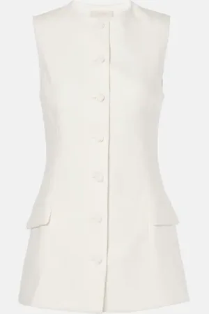 FAITHFULL THE BRAND Gilet Jane in lino