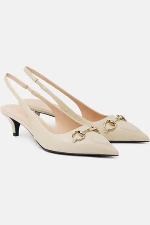 Gucci Pumps slingback Horsebit 45 in pelle