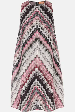 Missoni Abito corto con lamé a zig-zag