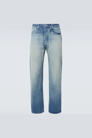 Auralee Jeans a gamba larga