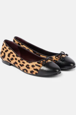 Tory Burch Ballerine in cavallino e pelle
