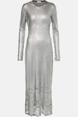 Paco rabanne Abito lungo in crochet