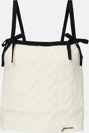 Ganni Top in lana e cashmere