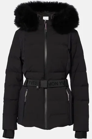 YVES SALOMON Giacca da sci con shearling