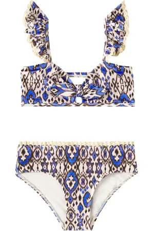 ZIMMERMANN Bikini Wylie con stampa