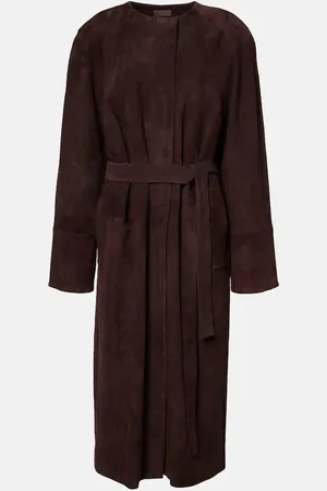 Stouls Trench in suede