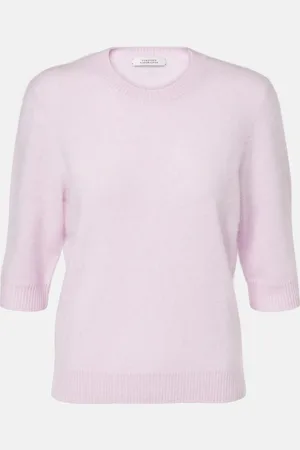 Dorothee Schumacher Top Fluffy Statements in lana e cashmere