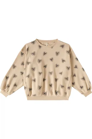Rylee + Cru Felpa in pile di misto cotone con stampa