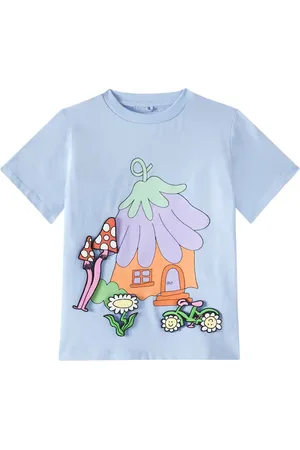 Stella McCartney T-shirt in jersey di cotone