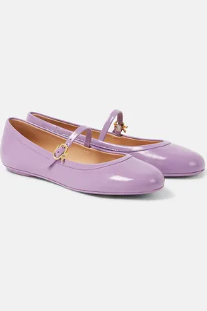 Gianvito Rossi Ballerine Mary Jane Carla in vernice
