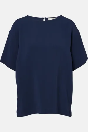 ASCENO T-shirt Talia in crêpe