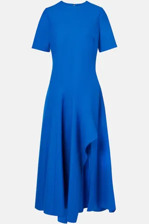 Oscar de la Renta Abito midi in misto lana