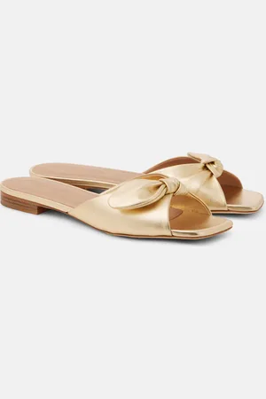 MALONE SOULIERS Mules Vargas 10 in pelle metallizzata