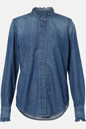 NILI LOTAN Camicia di jeans Lydia