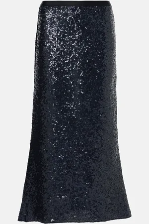 Ralph Lauren Gonna midi con paillettes