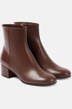 Gianvito Rossi Stivaletti Joelle in pelle