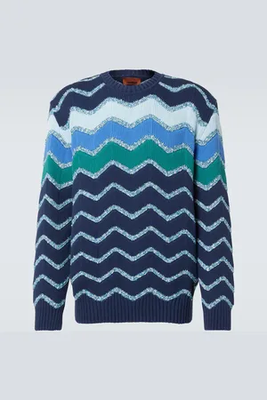 Missoni Pullover in misto cotone a zig-zag