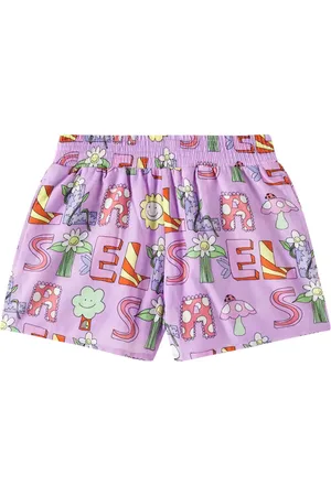 Stella McCartney Shorts in cotone con logo