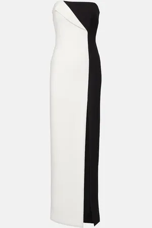 Roland Mouret Abito lungo in crêpe