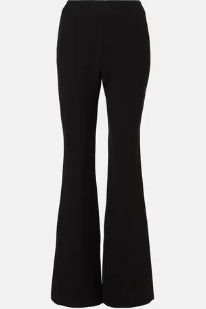 Roland Mouret Pantaloni flared in cady