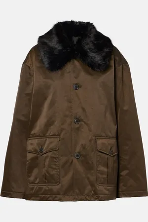 NILI LOTAN Parka Blaise con pelliccia sintetica