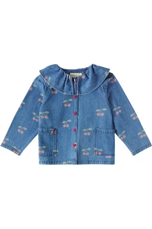 Konges Sløjd Konges Sløjd Camicia di jeans Margot Frill con stampa