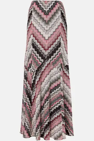 Missoni Gonna lunga in maglia con lamé
