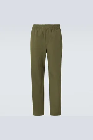 Bottega Veneta Pantaloni regular in faille opaco