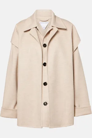 Bottega Veneta Soprabito in lana e cashmere